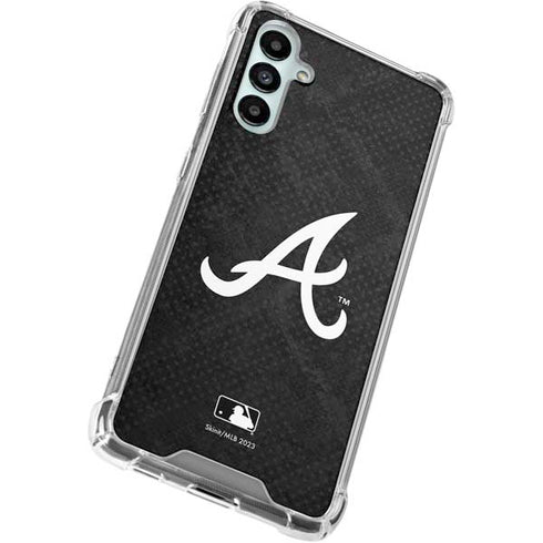 MLB Atlanta Braves Dark Wash Gabb Phone 4 Clear Case