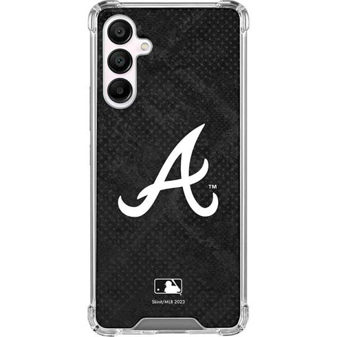MLB Atlanta Braves Dark Wash Galaxy A16 5G Clear Case