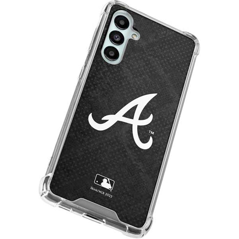 MLB Atlanta Braves Dark Wash Galaxy A16 5G Clear Case