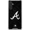 MLB Atlanta Braves Dark Wash Galaxy A17 Clear Case
