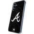 MLB Atlanta Braves Dark Wash Galaxy A35 5G Clear Case