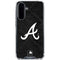 MLB Atlanta Braves Dark Wash Galaxy A36 5G Clear Case