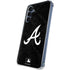 MLB Atlanta Braves Dark Wash Galaxy A55 5G Clear Case