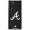 MLB Atlanta Braves Dark Wash Galaxy S24 FE Clear Case