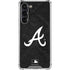 MLB Atlanta Braves Dark Wash Galaxy S24 FE Clear Case