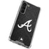 MLB Atlanta Braves Dark Wash Galaxy S24 FE Clear Case