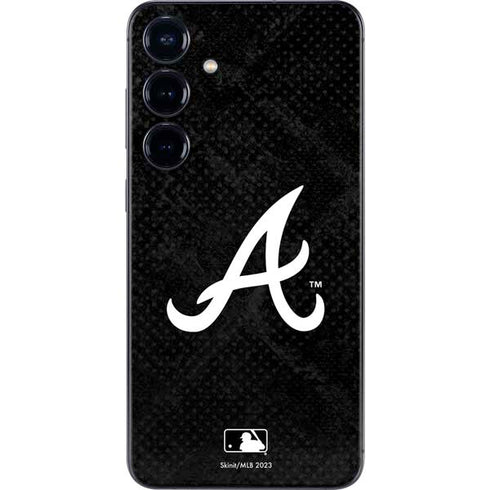 MLB Atlanta Braves Dark Wash Galaxy S25 Plus Skin