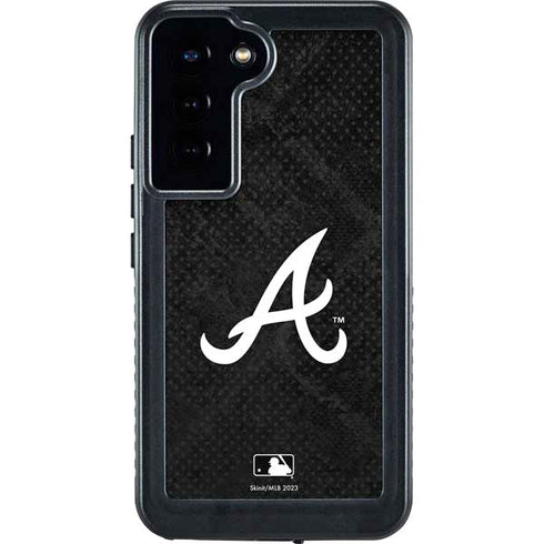 MLB Atlanta Braves Dark Wash Galaxy S24 Plus Waterproof Case