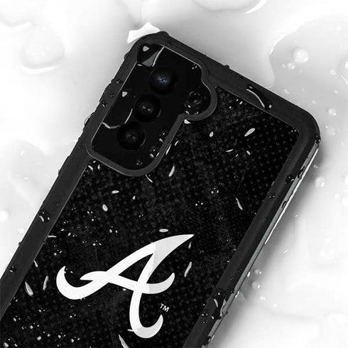 MLB Atlanta Braves Dark Wash Galaxy S24 Plus Waterproof Case