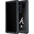 MLB Atlanta Braves Dark Wash Galaxy S24 Ultra Waterproof Case