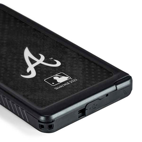 MLB Atlanta Braves Dark Wash Galaxy S24 Ultra Waterproof Case