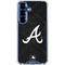 MLB Atlanta Braves Dark Wash Galaxy S25 Plus Clear Case