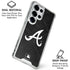 MLB Atlanta Braves Dark Wash Galaxy S25 Ultra Clear Case