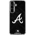 MLB Atlanta Braves Dark Wash Galaxy S26 Clear Case