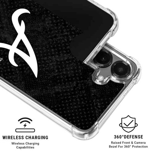 MLB Atlanta Braves Dark Wash Galaxy S26 Plus Clear Case