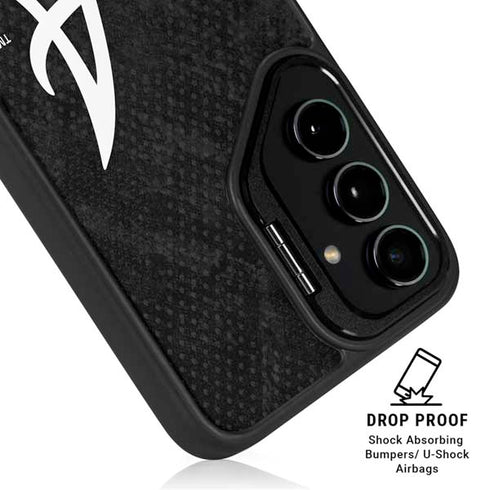MLB Atlanta Braves Dark Wash Galaxy S26 Plus Kickstand Case
