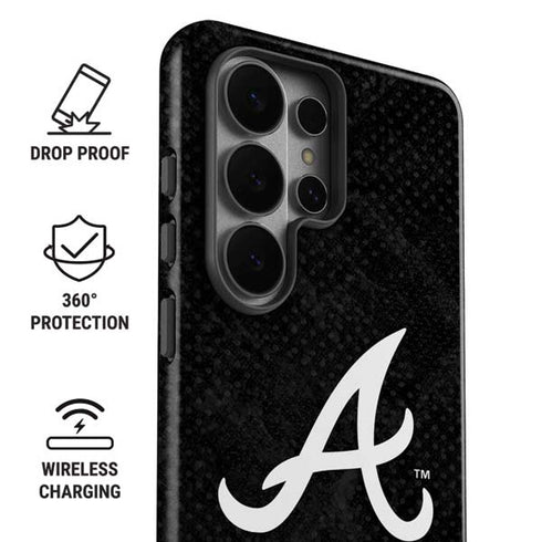 MLB Atlanta Braves Dark Wash Galaxy S26 Ultra Impact Case