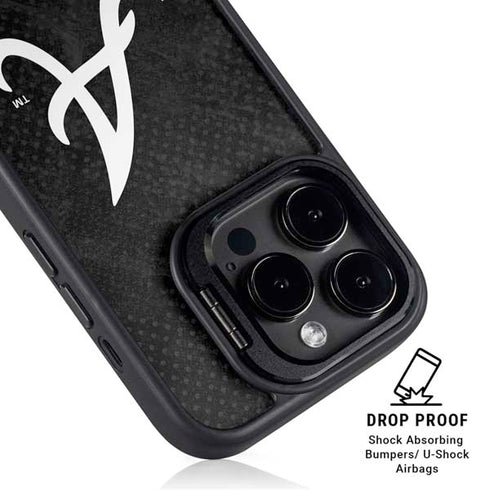 MLB Atlanta Braves Dark Wash iPhone 13 Pro Kickstand Case