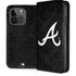 MLB Atlanta Braves Dark Wash iPhone 15 Pro Folio Case