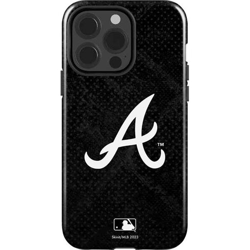 MLB Atlanta Braves Dark Wash iPhone 15 Pro Impact Case