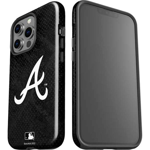 MLB Atlanta Braves Dark Wash iPhone 15 Pro Impact Case