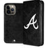MLB Atlanta Braves Dark Wash iPhone 15 Pro Max Folio Case