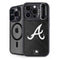 MLB Atlanta Braves Dark Wash iPhone 15 Pro Max Kickstand Case