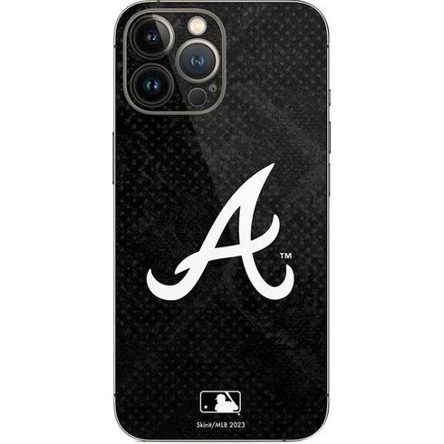 MLB Atlanta Braves Dark Wash iPhone 15 Pro Max Skin