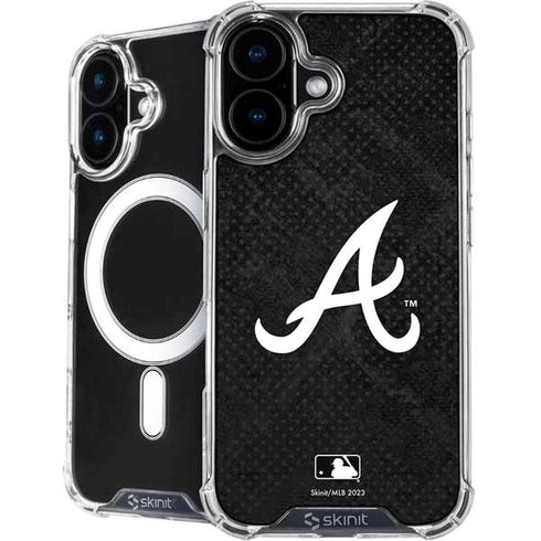 MLB Atlanta Braves Dark Wash iPhone 16 MagSafe Case