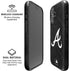 MLB Atlanta Braves Dark Wash iPhone 16 Magsafe Impact Case