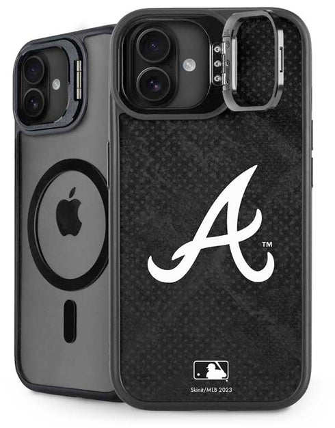 MLB Atlanta Braves Dark Wash iPhone 16 Plus Kickstand Case