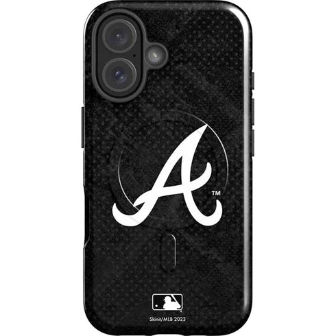 MLB Atlanta Braves Dark Wash iPhone 16 Plus Magsafe Impact Case