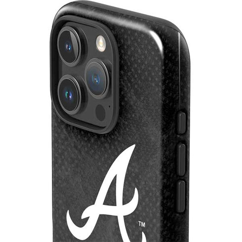 MLB Atlanta Braves Dark Wash iPhone 16 Pro Impact Case