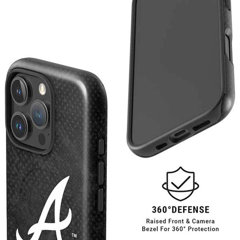 MLB Atlanta Braves Dark Wash iPhone 16 Pro Max Magsafe Impact Case