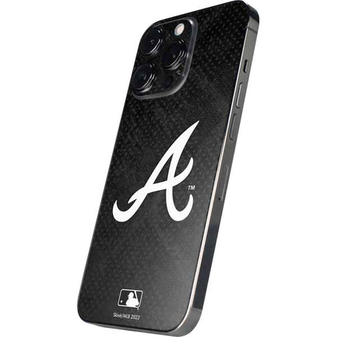 MLB Atlanta Braves Dark Wash iPhone 16 Pro Max Skin