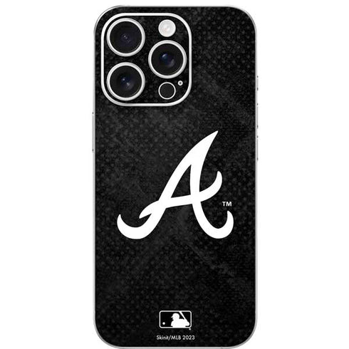MLB Atlanta Braves Dark Wash iPhone 16 Pro Skin