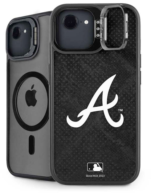 MLB Atlanta Braves Dark Wash iPhone 16e Kickstand Case