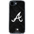 MLB Atlanta Braves Dark Wash iPhone 16e Clear Case