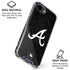 MLB Atlanta Braves Dark Wash iPhone 16e Clear Case