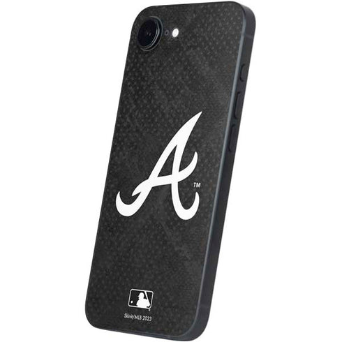MLB Atlanta Braves Dark Wash iPhone 16e Skin