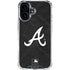 MLB Atlanta Braves Dark Wash iPhone 17 Clear Case