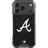 MLB Atlanta Braves Dark Wash iPhone 18 Pro Clear Case