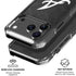 MLB Atlanta Braves Dark Wash iPhone 18 Pro Clear Case