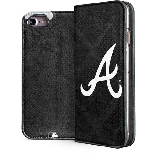 MLB Atlanta Braves Dark Wash iPhone 7 Folio Case