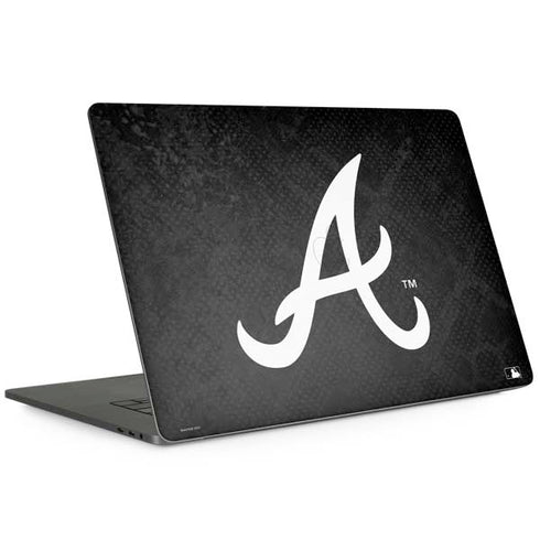 MLB Atlanta Braves Dark Wash MacBook Skins