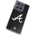 MLB Atlanta Braves Dark Wash Moto G 5G (2025) Clear Case
