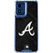 MLB Atlanta Braves Dark Wash Moto G 5G (2024) Clear Case