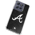 MLB Atlanta Braves Dark Wash Moto G Play 5G (2025) Clear Case
