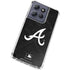 MLB Atlanta Braves Dark Wash Moto G Stylus 5G (2025) Clear Case