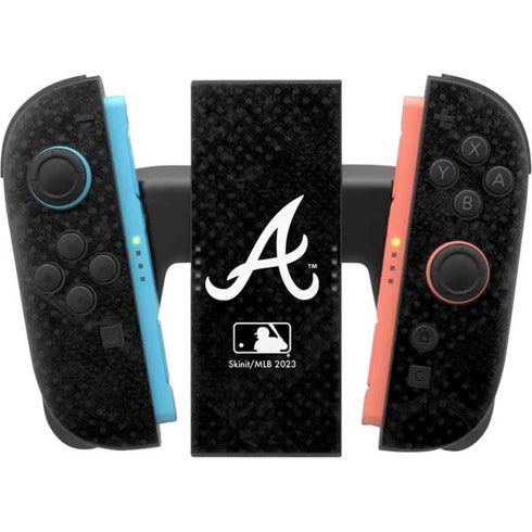 MLB Atlanta Braves Dark Wash Nintendo Switch 2 (2025) Joy-Con Controller Skin